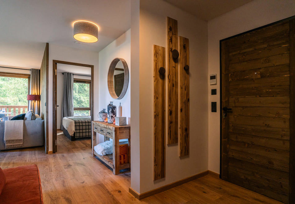l'Ecrin d'Argent, Valmorel (self catered apartments) - Typical apartment style